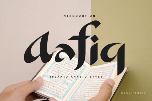 Aafiq: A Serif Font for Real-World Design
