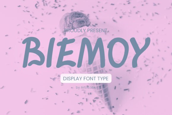 Biemoy: A Friendly Script Font for Creative Campaigns