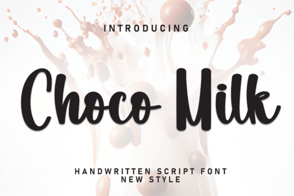 Choco Milk Font for Elegant Design