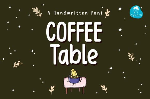 Coffeetable Font for Web Design