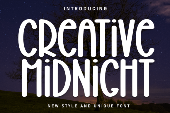 Creative Midnight Font