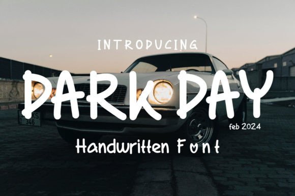 Dark Day Font for Bold Campaigns