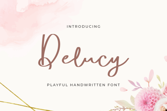 Delucy: A Script Font for Real Projects