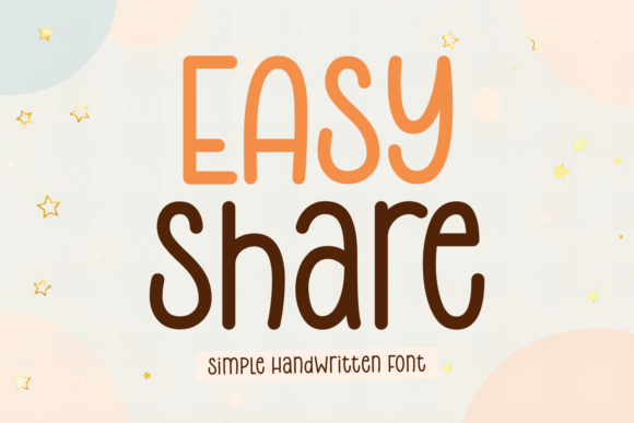 Easy Share Font for Web Design