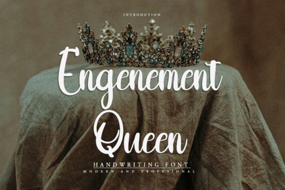 Engenement Queen: A Handwritten Font for Campaigns