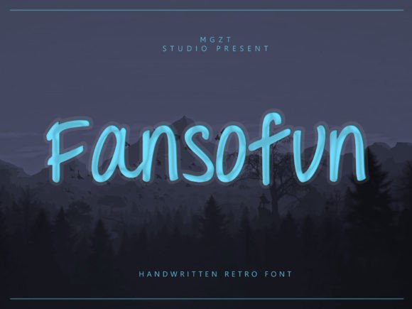 Fansofun: A Friendly Font for Creative Campaigns