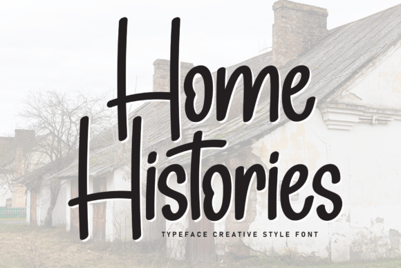 Home Histories Font
