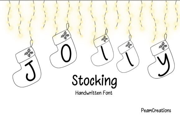 Jolly Stocking: A Festive Font for Creative Projects
