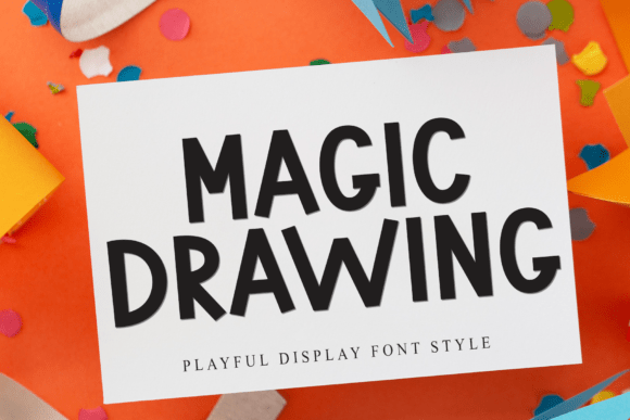 Magic Drawing Font Review