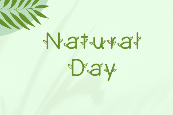 Natural Day Font