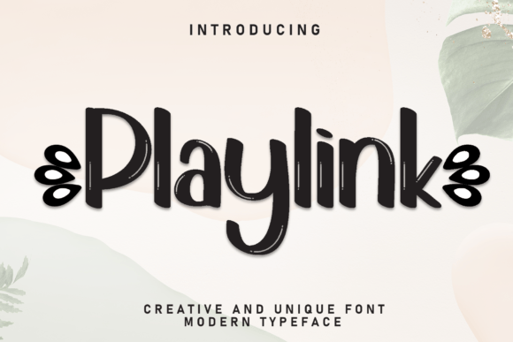 Playlink: A Handwritten Font for Creative Web Design