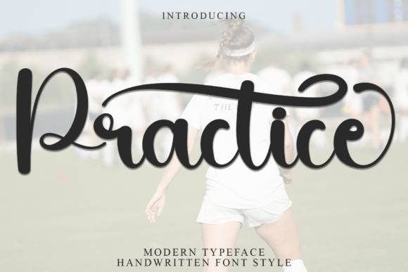 Practice: A Soft, Eye-Catching Typeface