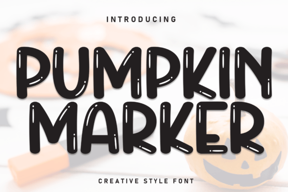Pumpkin Marker: A Sweet Font for Your Business