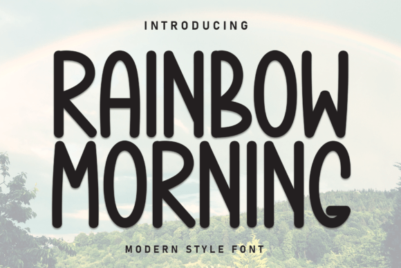 Rainbow Morning Font