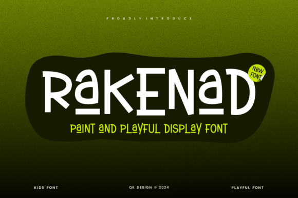 Rakenad: A Sweet Handwritten Font