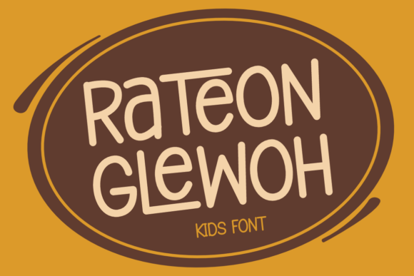 Rateon Glewoh: A Friendly Font for Business