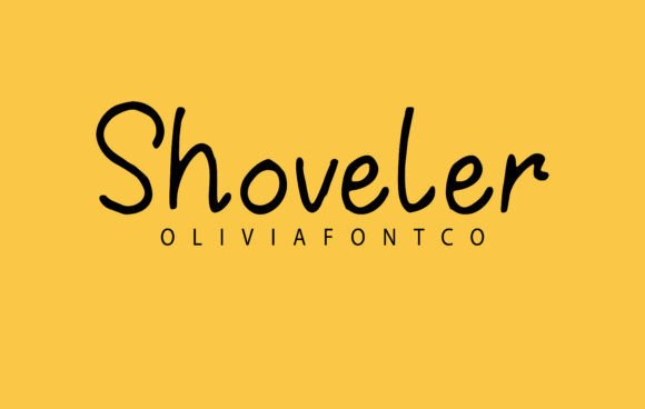 Shoveler: A Friendly Font for Web Design