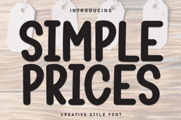 Simple Prices: A Sweet Handwritten Font