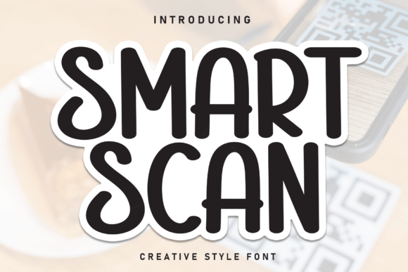 Smart Scan Font for Creative Marketing