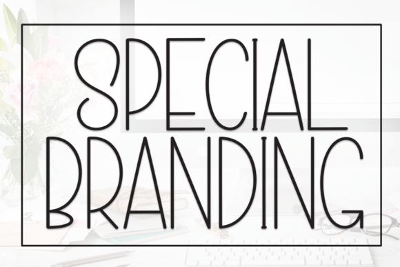 Special Branding Font for Business