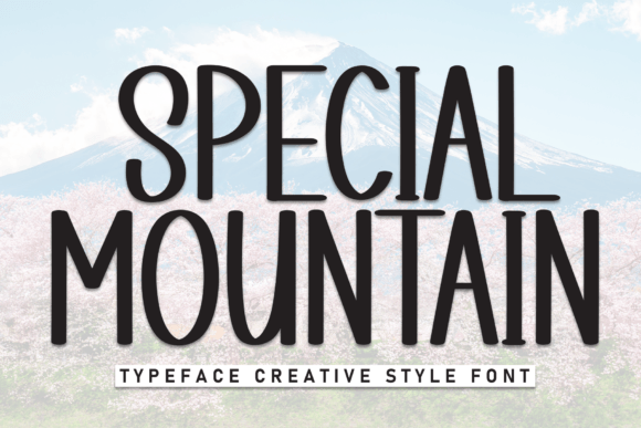 Special Mountain Font