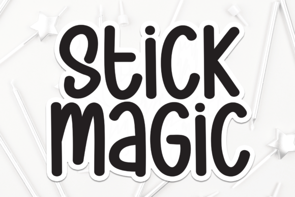 Stick Magic Font