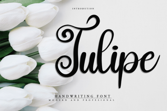 Tulipe: A Handwritten Font for Elegant Design