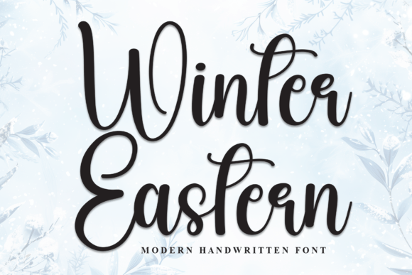 Winter Eastern Font for Web Design